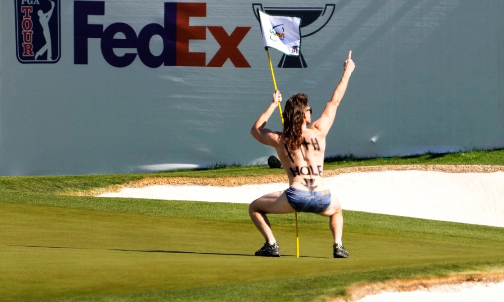 waste management open, millennial golf, rowdy golf